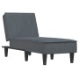 Dark Gray Velvet Divan Sofa by vidaXL, Daybeds - Ref: Foro24-352836, Price: 145,18 €, Discount: %