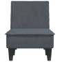 Dark Gray Velvet Divan Sofa by vidaXL, Daybeds - Ref: Foro24-352836, Price: 145,18 €, Discount: %