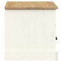 Mueble para TV VIGO madera maciza de pino blanco 106x40x40 cm de vidaXL, Muebles TV - Ref: Foro24-353176, Precio: 96,26 €, De...