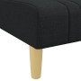 Sofá diván de tela negro de vidaXL, Divanes - Ref: Foro24-352821, Precio: 148,10 €, Descuento: %