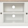 White plywood TV cabinet 110x30x40 cm by vidaXL, TV Furniture - Ref: Foro24-353903, Price: 214,99 €, Discount: %