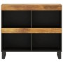 Solid mango wood auxiliary cabinet 85x33x75 cm by vidaXL, Nightstands - Ref: Foro24-352900, Price: 137,64 €, Discount: %