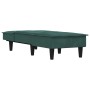 Sofá diván de terciopelo verde oscuro de vidaXL, Divanes - Ref: Foro24-352846, Precio: 152,99 €, Descuento: %