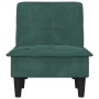 Sofá diván de terciopelo verde oscuro de vidaXL, Divanes - Ref: Foro24-352846, Precio: 152,99 €, Descuento: %