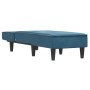 Blauer Samtsofa Diwan von vidaXL, Tagesbetten - Ref: Foro24-352834, Preis: 144,03 €, Rabatt: %