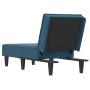 Blue velvet chaise lounge sofa by vidaXL, Daybeds - Ref: Foro24-352834, Price: 144,03 €, Discount: %