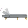 Light Gray Fabric Divan Sofa by vidaXL, Daybeds - Ref: Foro24-352831, Price: 142,99 €, Discount: %