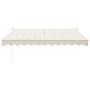 Toldo retráctil aluminio y tela color crema 3x2,5 m de vidaXL, Toldos - Ref: Foro24-3154426, Precio: 273,70 €, Descuento: %