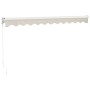 Toldo retráctil aluminio y tela color crema 3x2,5 m de vidaXL, Toldos - Ref: Foro24-3154426, Precio: 273,70 €, Descuento: %