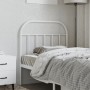 Cabecero de metal blanco 90 cm de vidaXL, Cabeceros y pies de cama - Ref: Foro24-353712, Precio: 25,99 €, Descuento: %