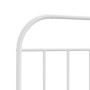 Cabecero de metal blanco 90 cm de vidaXL, Cabeceros y pies de cama - Ref: Foro24-353712, Precio: 25,99 €, Descuento: %