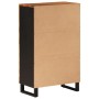 Aparador con cajón hierro y madera maciza acacia 60x33x100 cm de vidaXL, Aparadores - Ref: Foro24-352934, Precio: 185,99 €, D...