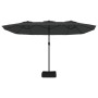 Anthracite gray double umbrella 449x245 cm by vidaXL, Umbrellas - Ref: Foro24-362947, Price: 136,52 €, Discount: %