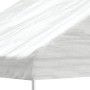 Gazebo with white polyethylene roof 2.28x2.23x2.69 m by vidaXL, Tents and gazebos - Ref: Foro24-362635, Price: 85,08 €, Disco...