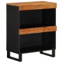 Armario auxiliar madera maciza de acacia 60x33x75 cm de vidaXL, Mesitas de noche - Ref: Foro24-352886, Precio: 76,51 €, Descu...