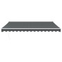 Retractable aluminum awning and anthracite gray fabric 4x3 m by vidaXL, Awnings - Ref: Foro24-3154438, Price: 412,99 €, Disco...