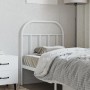 Cabecero de metal blanco 75 cm de vidaXL, Cabeceros y pies de cama - Ref: Foro24-353710, Precio: 23,90 €, Descuento: %