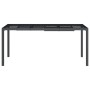 Anthracite gray steel garden table 165x80x72 cm by vidaXL, Garden tables - Ref: Foro24-362746, Price: 168,99 €, Discount: %