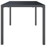 Anthracite gray steel garden table 165x80x72 cm by vidaXL, Garden tables - Ref: Foro24-362746, Price: 168,99 €, Discount: %