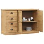 Aparador con cajones VIGO madera maciza pino 113x40x75 cm de vidaXL, Aparadores - Ref: Foro24-353187, Precio: 301,40 €, Descu...