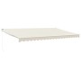 Aluminium-Retraktionsmarkise in Creme-Farbe 5x3 m von vidaXL, Markisen - Ref: Foro24-3154430, Preis: 429,99 €, Rabatt: %