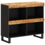 Armario auxiliar de madera maciza de mango 85x33x75 cm de vidaXL, Mesitas de noche - Ref: Foro24-352897, Precio: 135,87 €, De...