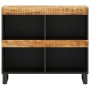 Armario auxiliar de madera maciza de mango 85x33x75 cm de vidaXL, Mesitas de noche - Ref: Foro24-352897, Precio: 135,87 €, De...