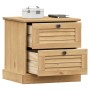 VIGO bedside table solid pine wood 42x35x42 cm by vidaXL, Nightstands - Ref: Foro24-353157, Price: 64,29 €, Discount: %