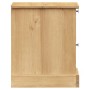 VIGO bedside table solid pine wood 42x35x42 cm by vidaXL, Nightstands - Ref: Foro24-353157, Price: 64,29 €, Discount: %