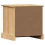 VIGO bedside table solid pine wood 42x35x42 cm by vidaXL, Nightstands - Ref: Foro24-353157, Price: 64,29 €, Discount: %