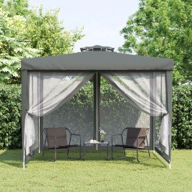 Gazebo with double roof in anthracite gray fabric 3x3x2.68 m by vidaXL, Tents and gazebos - Ref: Foro24-362625, Price: 122,99...