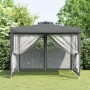 Gazebo with double roof in anthracite gray fabric 3x3x2.68 m by vidaXL, Tents and gazebos - Ref: Foro24-362625, Price: 122,88...