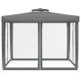 Gazebo with double roof in anthracite gray fabric 3x3x2.68 m by vidaXL, Tents and gazebos - Ref: Foro24-362625, Price: 122,88...