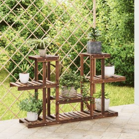 Solid fir wood flower stand 110x25x73 cm by vidaXL, Pot stands - Ref: Foro24-362853, Price: 48,59 €, Discount: %