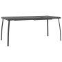 Anthracite gray steel mesh garden table 165x80x72 cm by vidaXL, Garden tables - Ref: Foro24-362734, Price: 121,21 €, Discount: %