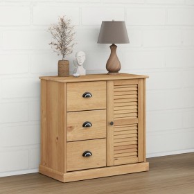 VIGO sideboard with drawers solid pine wood 78x40x75 cm by vidaXL, Sideboards - Ref: Foro24-353199, Price: 201,08 €, Discount: %