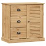 VIGO sideboard with drawers solid pine wood 78x40x75 cm by vidaXL, Sideboards - Ref: Foro24-353199, Price: 192,61 €, Discount: %