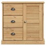 VIGO sideboard with drawers solid pine wood 78x40x75 cm by vidaXL, Sideboards - Ref: Foro24-353199, Price: 192,61 €, Discount: %