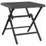 Folding garden table, anthracite gray steel mesh, 38x38x38 cm. by vidaXL, Garden tables - Ref: Foro24-362766, Price: 52,77 €,...