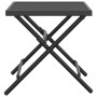 Folding garden table, anthracite gray steel mesh, 38x38x38 cm. by vidaXL, Garden tables - Ref: Foro24-362766, Price: 52,77 €,...