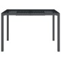 Anthracite grey steel garden table 110x80x72 cm by vidaXL, Garden tables - Ref: Foro24-362745, Price: 150,03 €, Discount: %