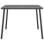 Mesa de jardín de acero gris antracita 100x100x71 cm de vidaXL, Mesas de jardín - Ref: Foro24-362738, Precio: 123,02 €, Descu...