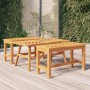 Couchtisch aus massivem Akazienholz, 100 x 50 x 45 cm von vidaXL, Gartentische - Ref: Foro24-362233, Preis: 81,20 €, Rabatt: %