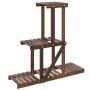 Solid fir wood flower stand 81x25x75.5 cm by vidaXL, Pot stands - Ref: Foro24-362871, Price: 33,81 €, Discount: %