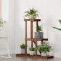 Solid fir wood flower stand 81x25x75.5 cm by vidaXL, Pot stands - Ref: Foro24-362871, Price: 33,81 €, Discount: %