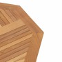 Mesa de jardín plegable madera maciza de teca 110x110x75 cm de vidaXL, Mesas de jardín - Ref: Foro24-362617, Precio: 153,67 €...