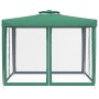 Gazebo with double roof made of green fabric 3x3x2.68 m by vidaXL, Tents and gazebos - Ref: Foro24-362626, Price: 122,99 €, D...