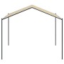 Carpa acero y tela beige 4x4 m de vidaXL, Carpas y cenadores - Ref: Foro24-362454, Precio: 232,95 €, Descuento: %