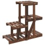 Solid spruce wood flower stand 58x25x51 cm by vidaXL, Pot stands - Ref: Foro24-362869, Price: 34,17 €, Discount: %