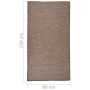 Brown flat weave outdoor rug 80x150 cm by vidaXL, Rugs - Ref: Foro24-340785, Price: 27,89 €, Discount: %